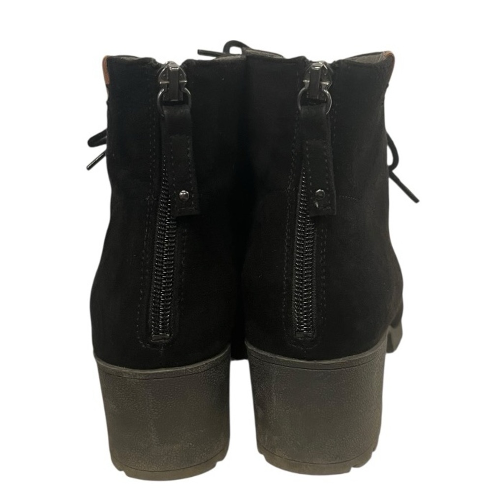 Dr. Scholl's | Women's Laurence Lace‎ Up Booties Black 8.5 - Picture 8 of 14